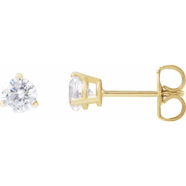 Eternal Glow – Lab-Grown Diamond Stud Earrings