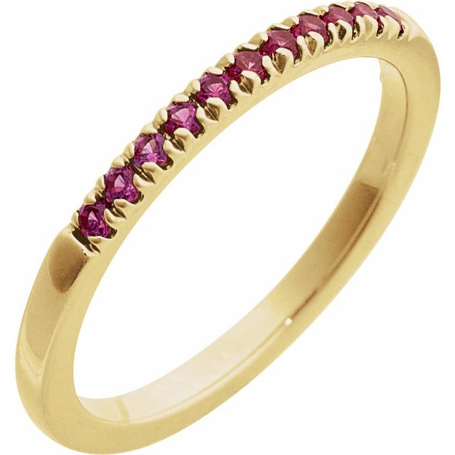 14K Gold Variety of Gemstone Birthstone Ring