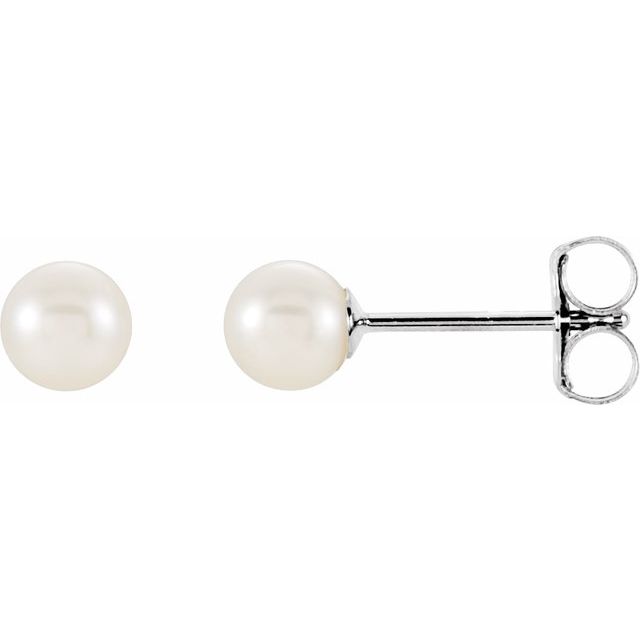 Oceana Glow – Cultured Akoya Pearl Earrings