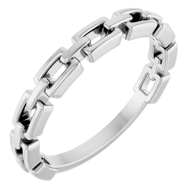 14K Chain Link Ring