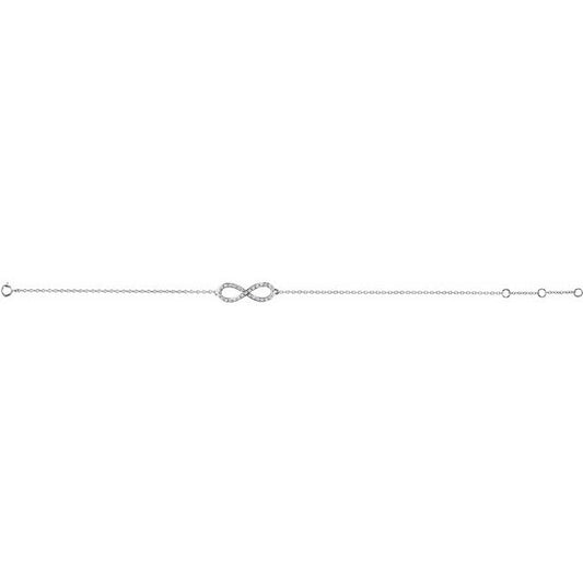 Infinity 7-8" Bracelet