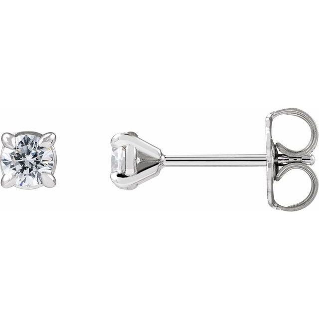 Modern Radiance – Lab-Grown Diamond Cocktail Stud Earrings