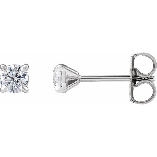 Modern Radiance – Lab-Grown Diamond Cocktail Stud Earrings