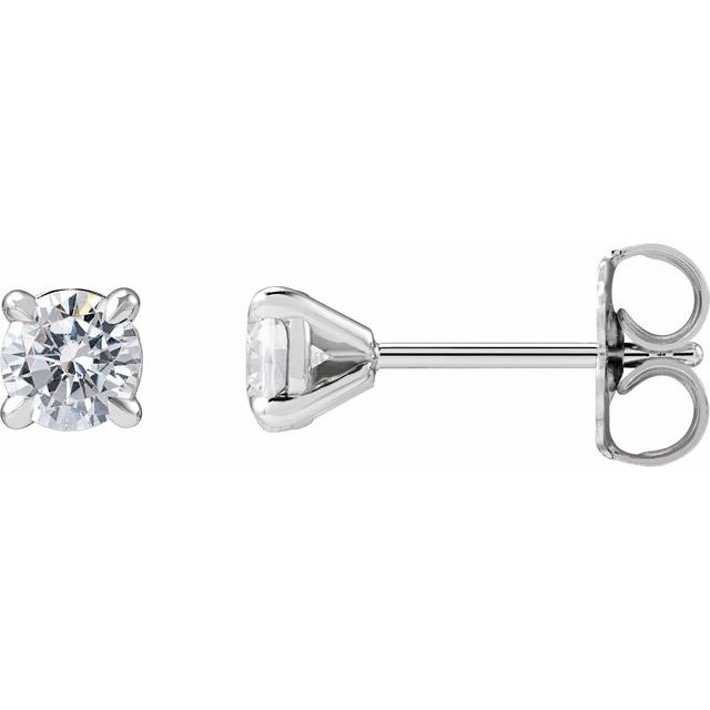 Modern Radiance – Lab-Grown Diamond Cocktail Stud Earrings