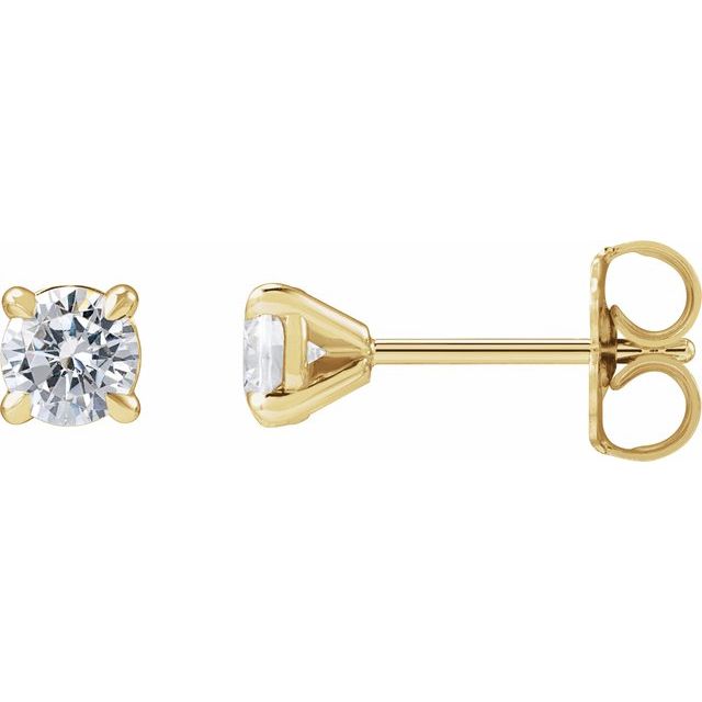 Modern Radiance – Lab-Grown Diamond Cocktail Stud Earrings