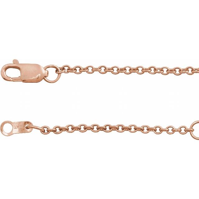 14K Gold-Filled 1.5 mm Cable Chain