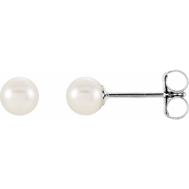 Oceana Glow – Cultured Akoya Pearl Earrings