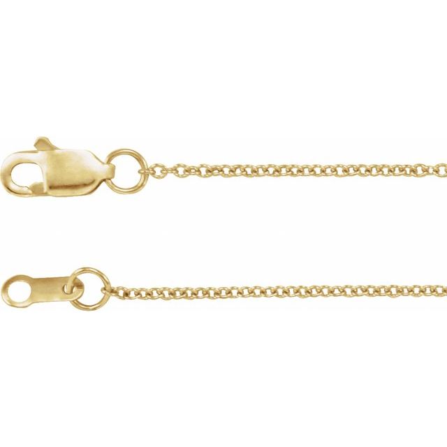 14K Gold-Filled 1.5 mm Cable Chain