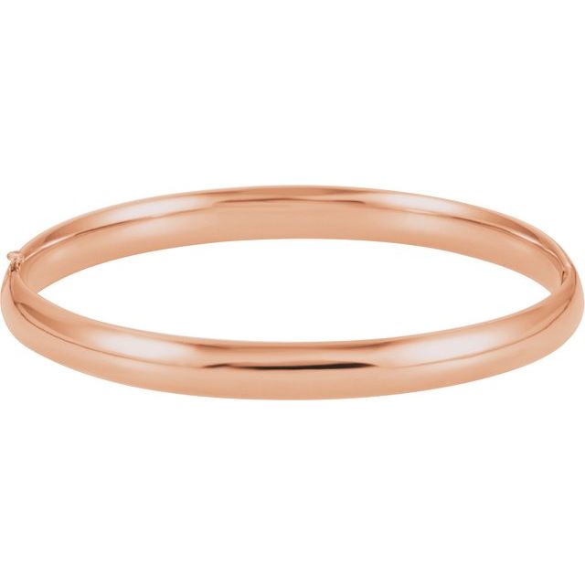 Aurora Gleam –  6.5 mm Hinged Bangle Bracelet