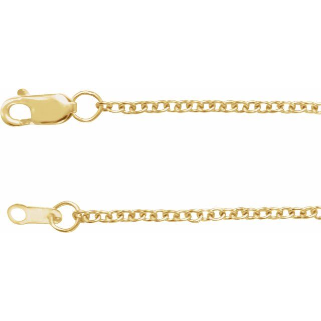 14K Gold-Filled 1.5 mm Cable Chain